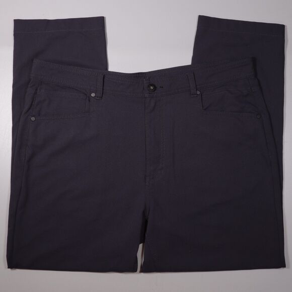 Western Rise Diversion Pant Classic Fit Navy Blue Travel Men’s 35 X 27.5 - Picture 1 of 12